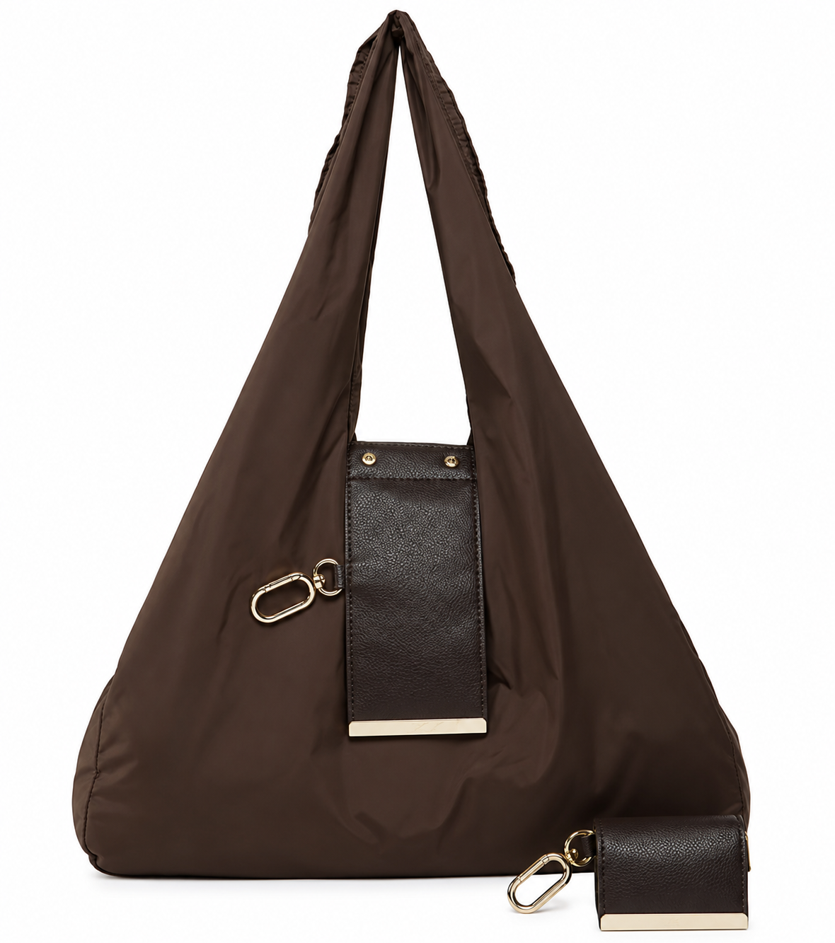 Bolso de Mano Plegable con Llavero | Compacto, Ligera y de Gran Capacidad