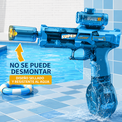 Pistola de Agua Eléctrica Automática con Luces LED