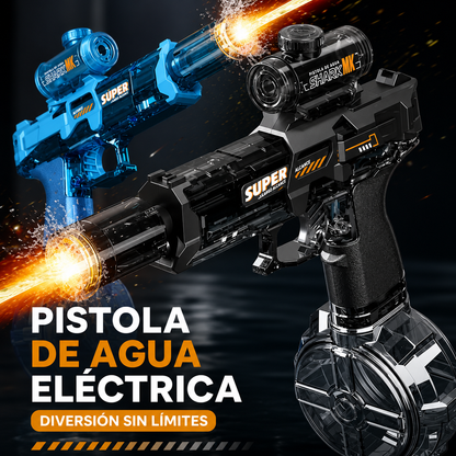 Pistola de Agua Eléctrica Automática con Luces LED