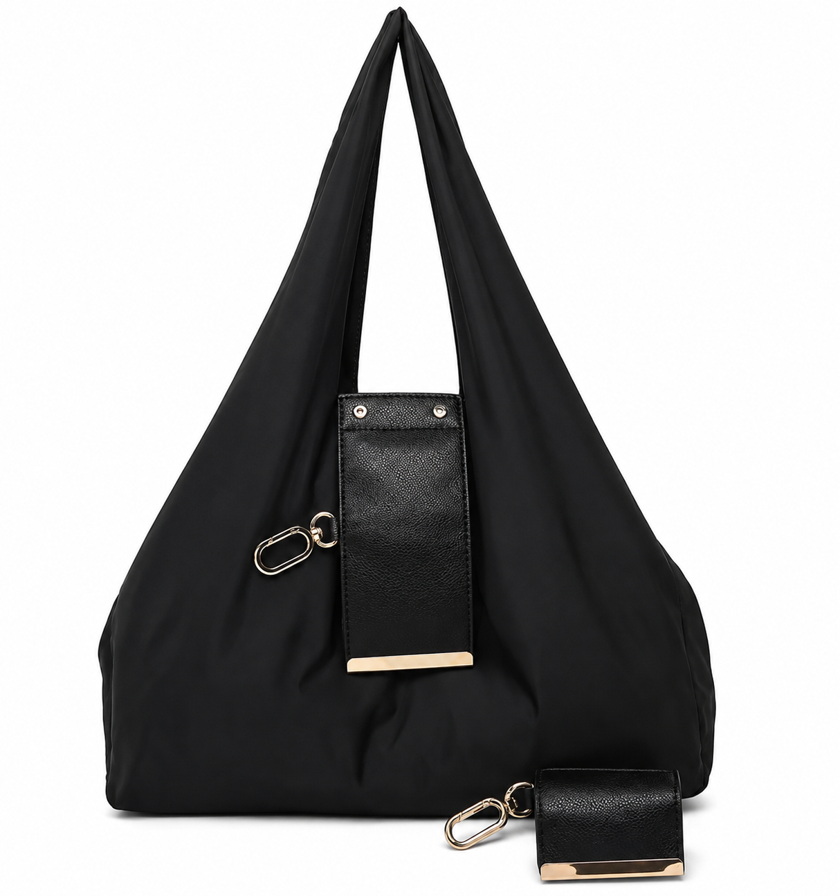 Bolso de Mano Plegable con Llavero | Compacto, Ligera y de Gran Capacidad