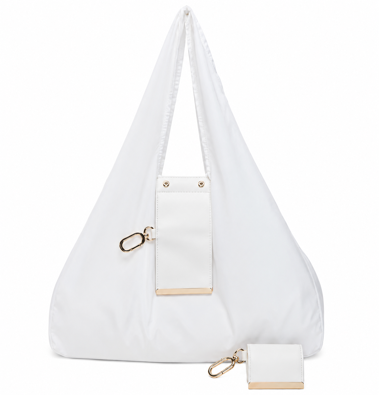 Bolso de Mano Plegable con Llavero | Compacto, Ligera y de Gran Capacidad